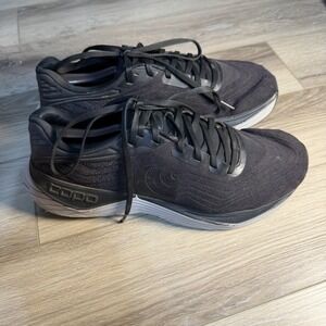 Topo Athletic Ultrafly 5 Shoes Mens Sz 10.5 Wide Black Charcoal Running Sneakers